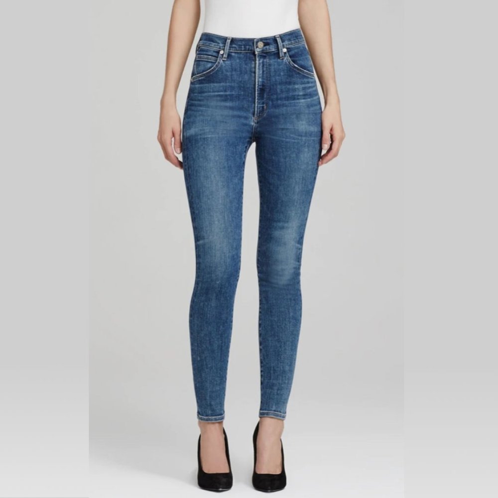 Citizens of Humanity - Chrissy Uber High Rise Skinny Jeans Size 28